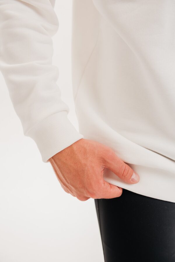 Свитшот оверсайз Философия белый мужской