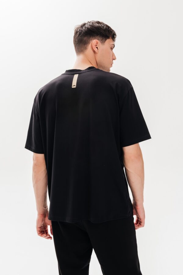 Футболка оверсайз Философия чёрная мужская