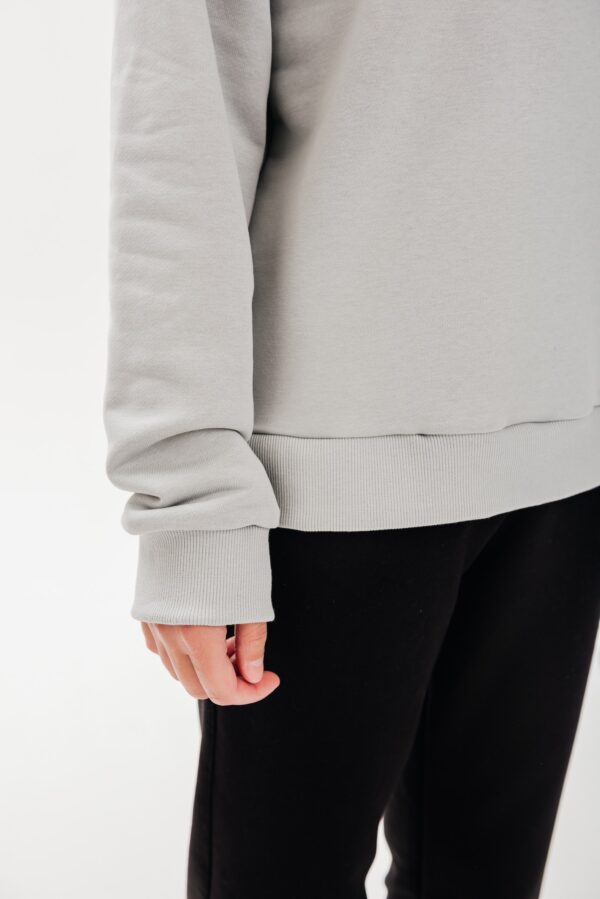 Свитшот Линии высоты серый женский