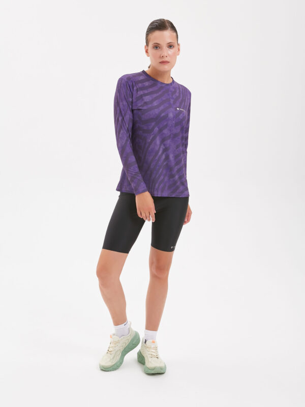 20240809 Одежда Ольга401675 Лонгслив фиолет женский