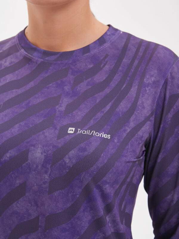 20240809 Одежда Ольга401687 Лонгслив фиолет женский