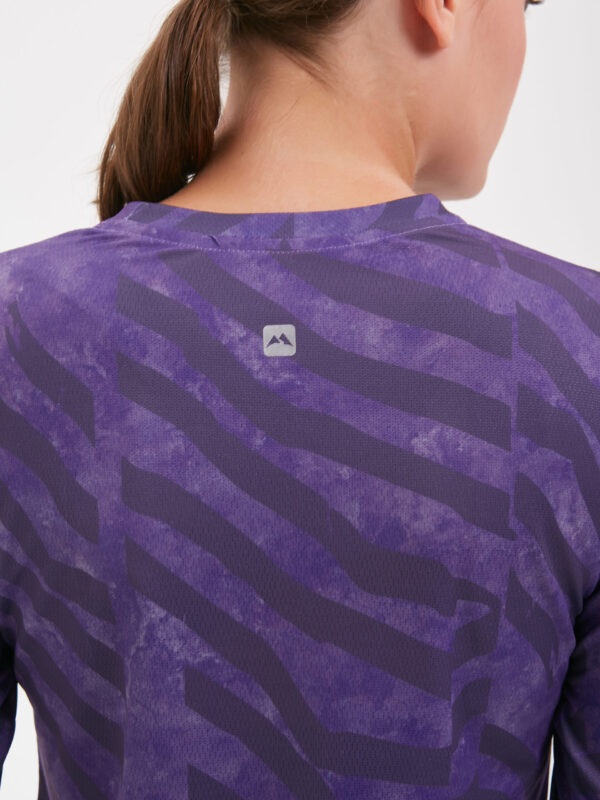 20240809 Одежда Ольга401691 Лонгслив фиолет женский