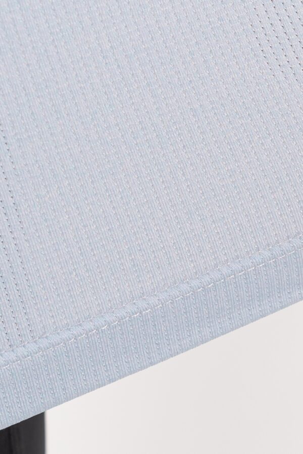 Лонгслив Logo серо-голубой мужской