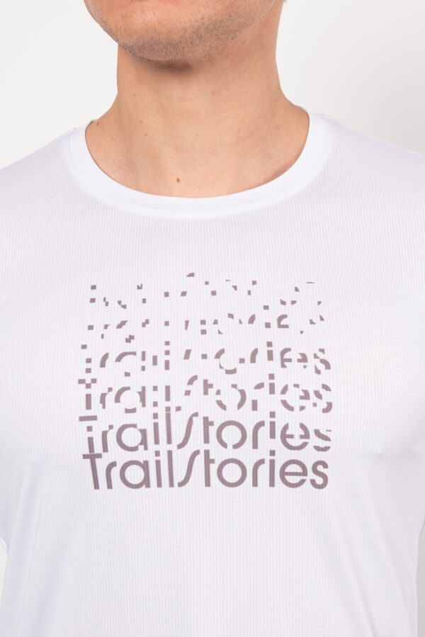 Лонгслив Logo белый мужской