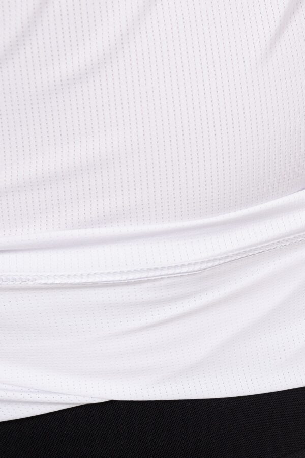 Лонгслив Logo белый мужской