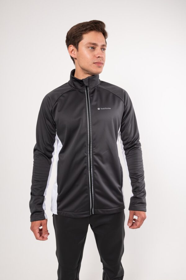 Куртка тренировочная Race серая мужская