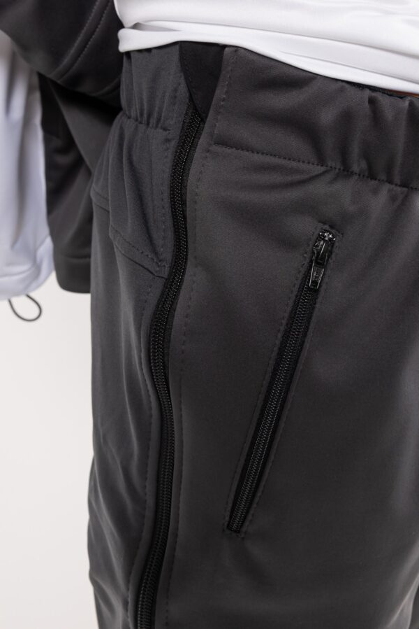 Брюки тренировочные серые мужские