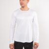 Термолонгслив Моно белый мужской