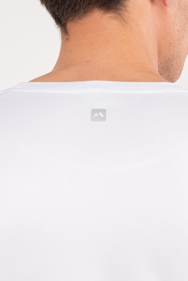 Термолонгслив Моно белый мужской