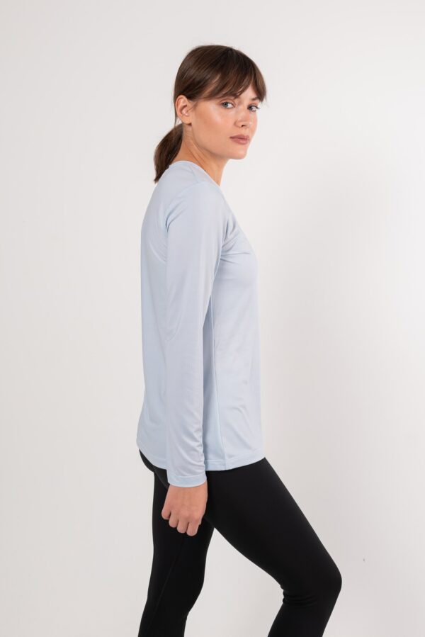 DSC_8932_resized Лонгслив Logo серо-голубой женский