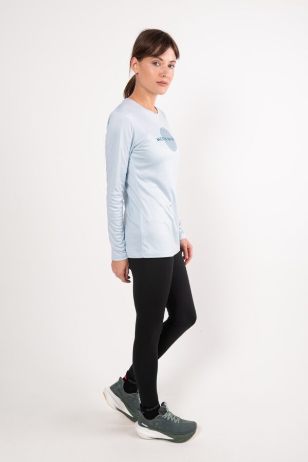 Термолонгслив BRR серо-голубой женский
