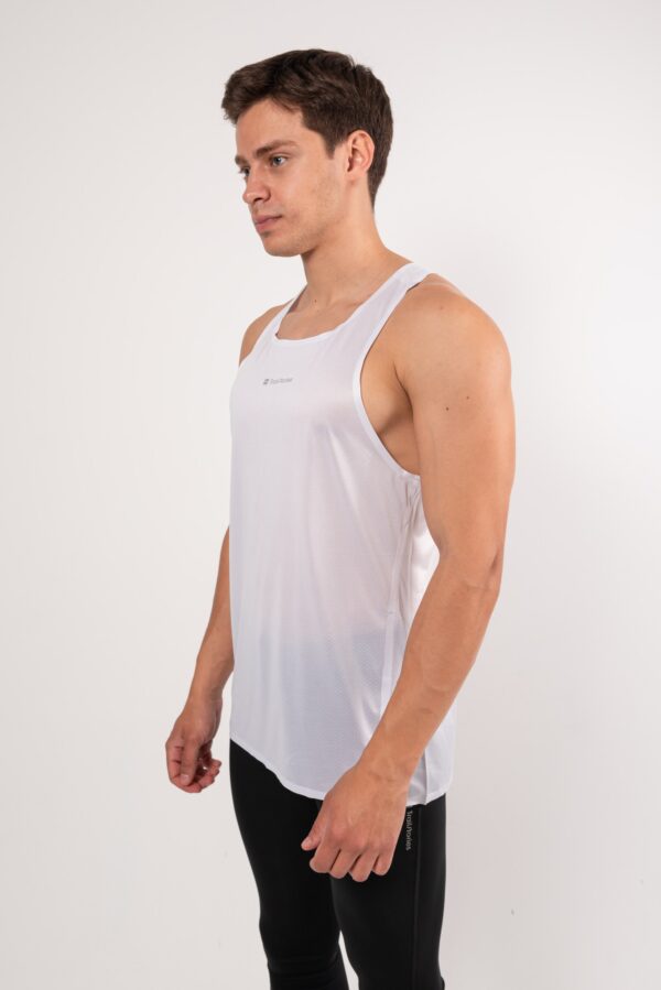 Майка RUN белая мужская