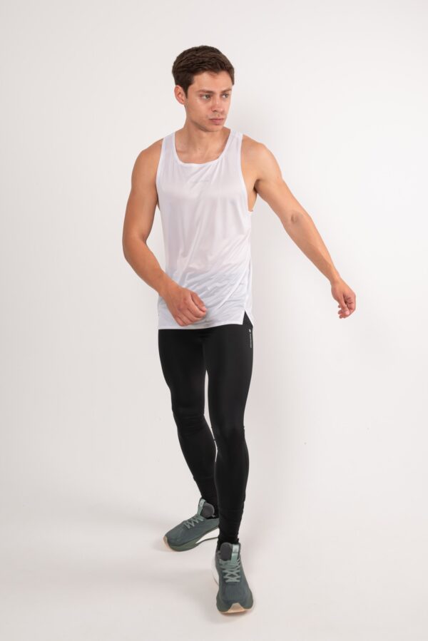 Майка RUN белая мужская