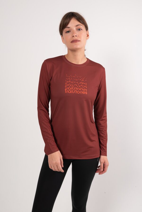 DSC_9444_resized Лонгслив Logo терракот женский