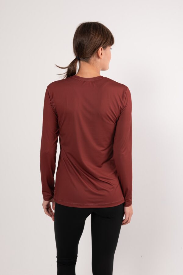 DSC_9461_resized Лонгслив Logo терракот женский