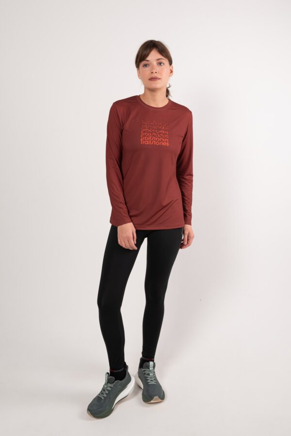 DSC_9468_resized Лонгслив Logo терракот женский