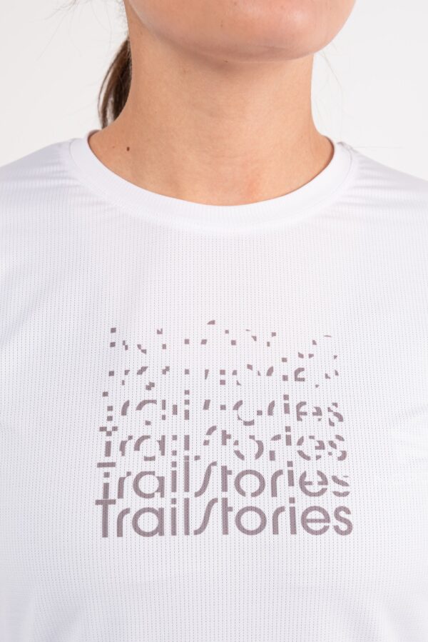 Лонгслив Logo женский белый