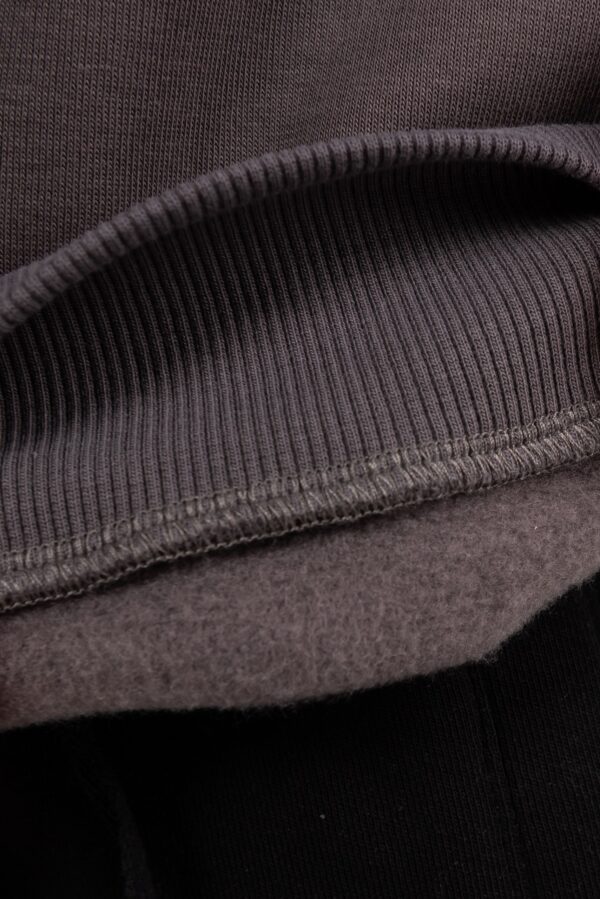 Худи оверсайз Logo графит женское