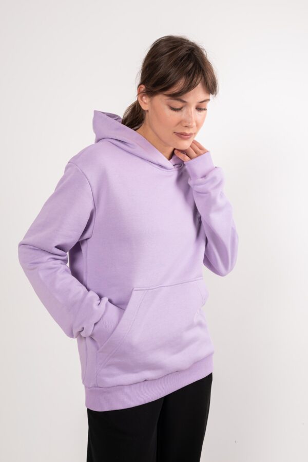 Худи CITY лиловое женское