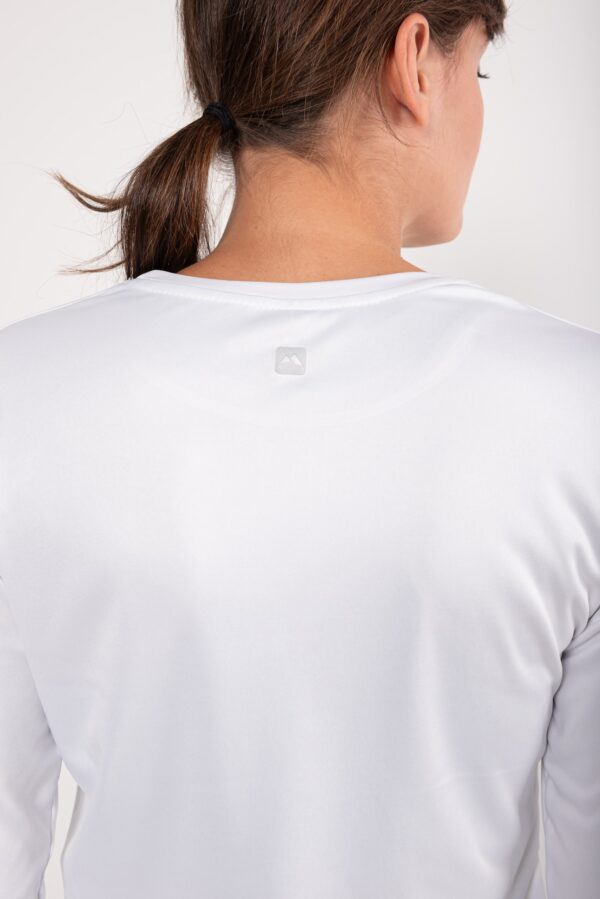 Термолонгслив Моно белый женский