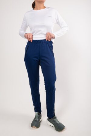 Брюки тренировочные синие женские