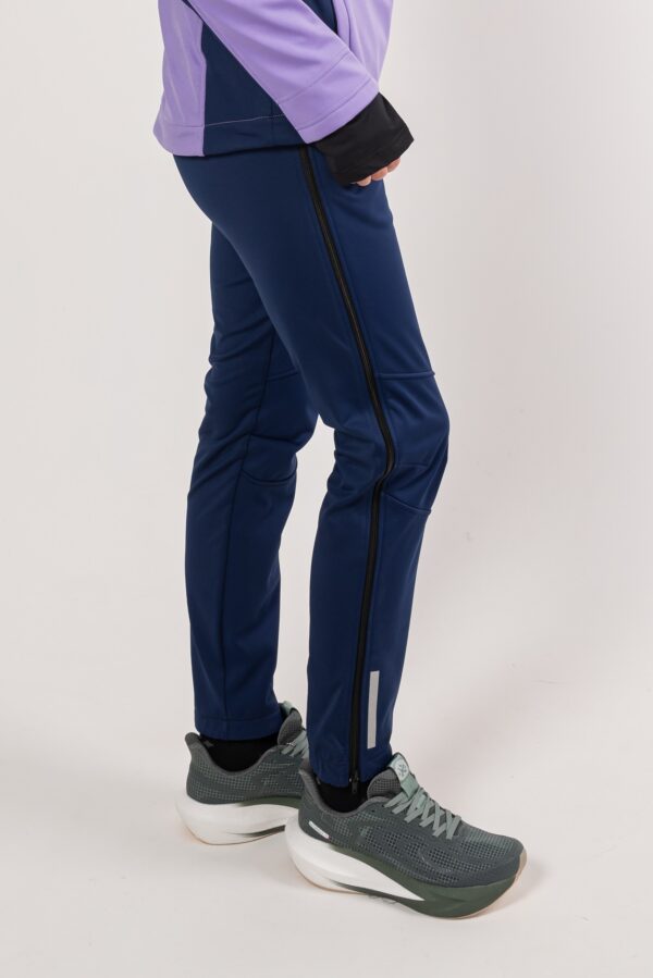 Брюки тренировочные синие женские