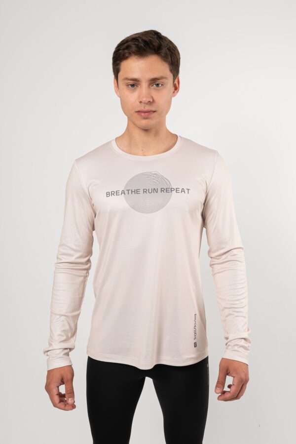 Термолонгслив BRR бежевый мужской