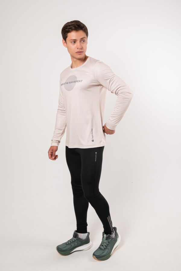 Термолонгслив BRR бежевый мужской