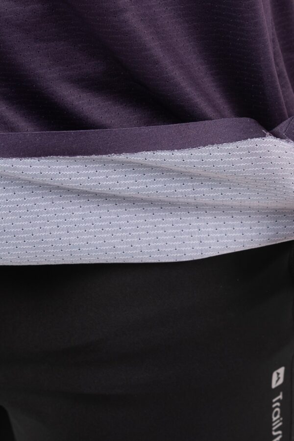 Майка RUN баклажан мужская