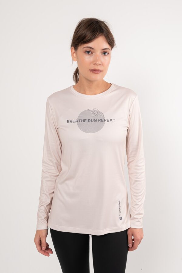 Термолонгслив BRR бежевый женский