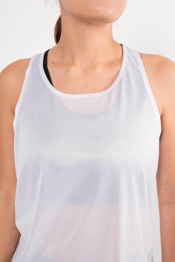 Майка RUN белая женская