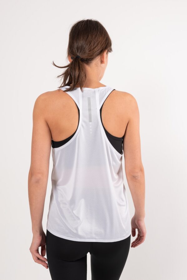 Майка RUN белая женская